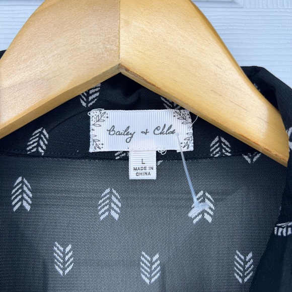 NEW Sheer button up. - Picture 3 of 8